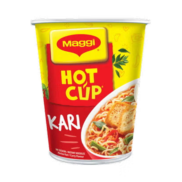 Maggi Hot Cup Curry Flavour Instant Noodle 58g (highest price)