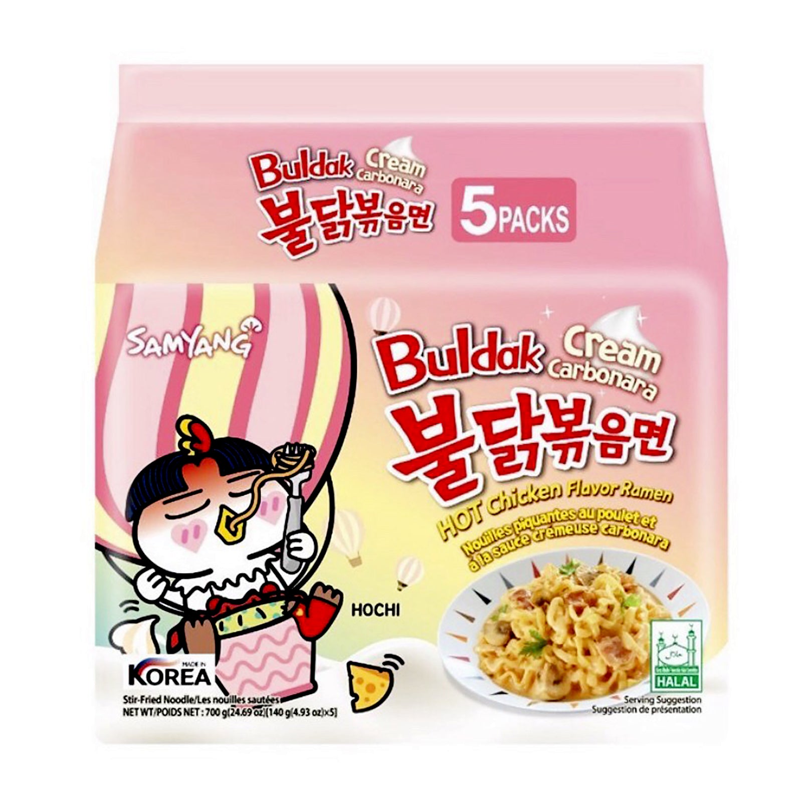 Samyang Buldak Hot Chicken Carbonara Ramen 140g