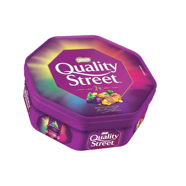 Nestle Quality Street Assorted Chocolate Festive Tub 600g (highest price)