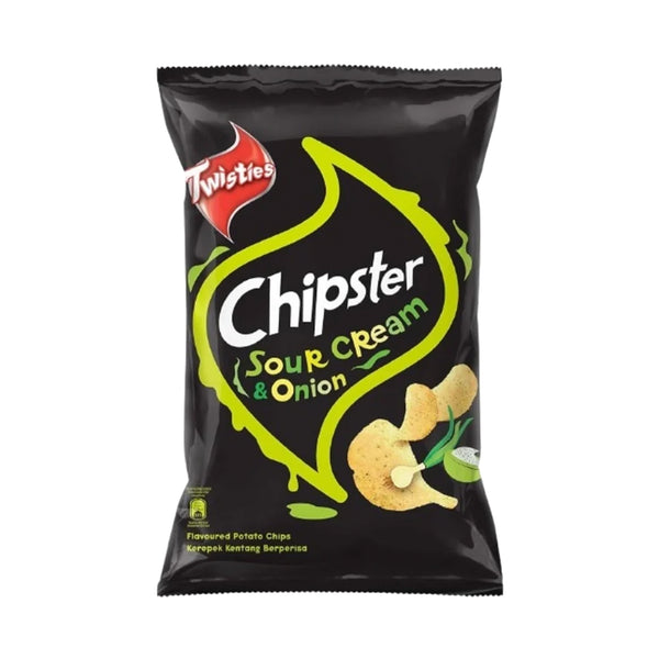 Twist Chipster Sour Cream and Onion Flavour 130g (highest price)