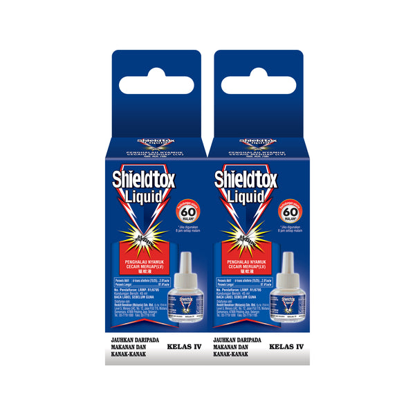 Shieldtox PG LED 60 Nights Refill 45ml x 2