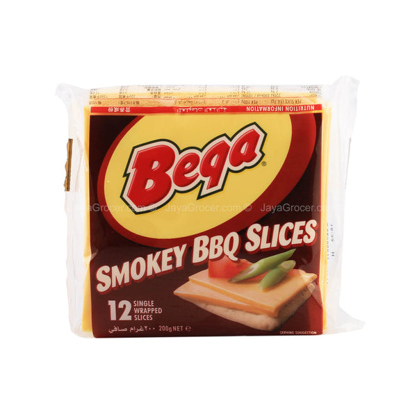 Bega Cheddar Smokey BBQ Slices Cheese 200g (highest price)