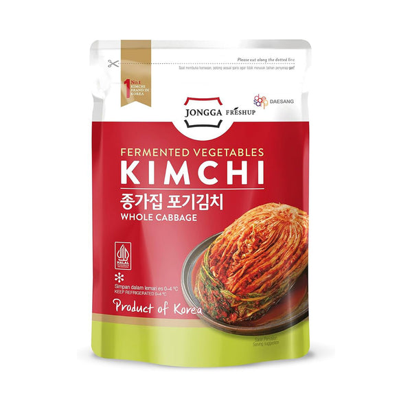 Jongga Fermented Vegetables Kimchi (Whole Cabbage) 500g (highest price)