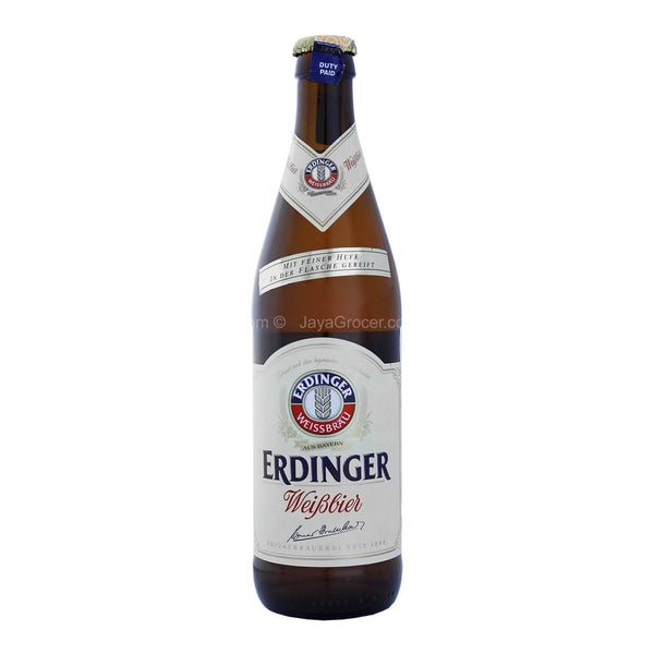 Erdinger Weisbier (Wheat Beer with Fine Yeast) 500ml (highest price)