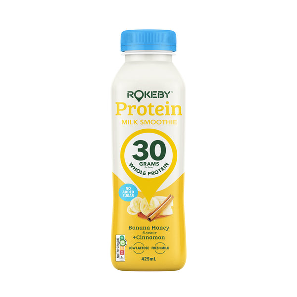 Rokeby Farms Whole Protein Banana, Honey and Cinammon (No Added Sugar) 425ml (highest price)
