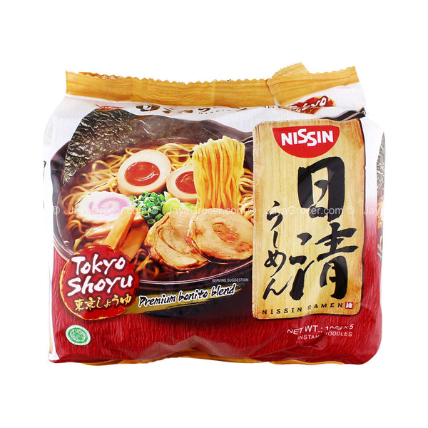 Nissin Tokyo Shoyu Japanese Ramen Instant Noodle 106g x 5 (highest price)