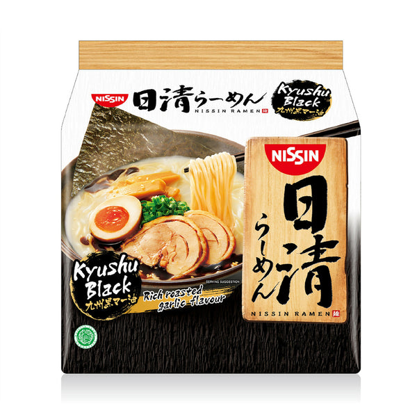 Nissin Kyushu Black Japan Ramen Instant Noodle 106g x 5 (highest price)