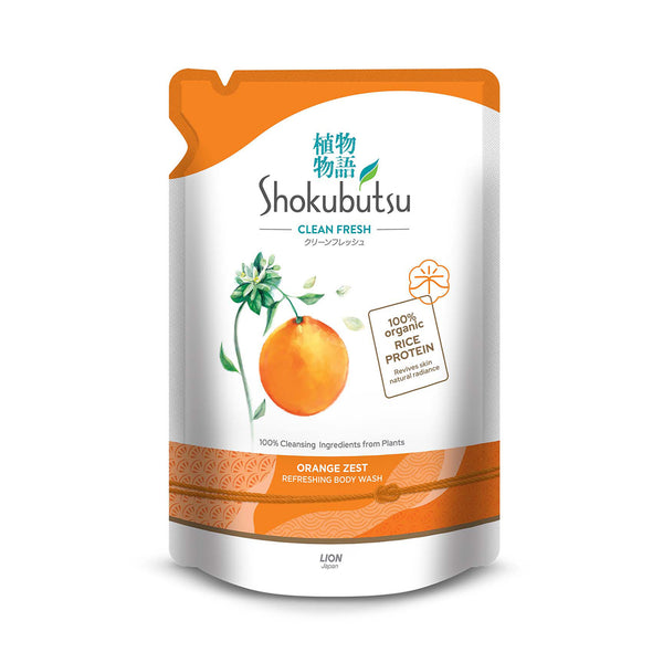 Shokubutsu Clean Fresh Orange Zest Shower Foam 800g (highest price)