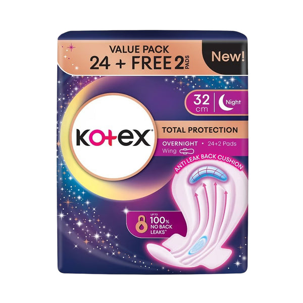 Kotex Soft and Smooth Proactive Guard Overnight Extra Long 32cm x 24sheets (highest price)