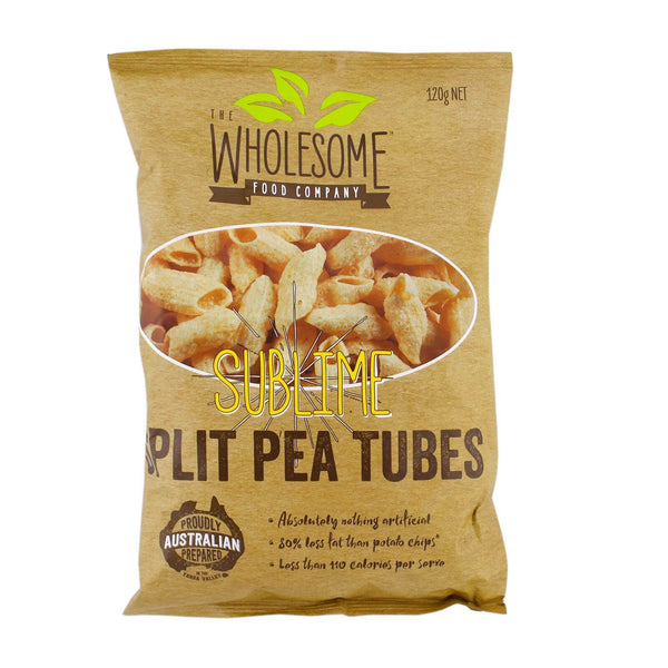 Wholesome Food Split Peas Tubes 120g