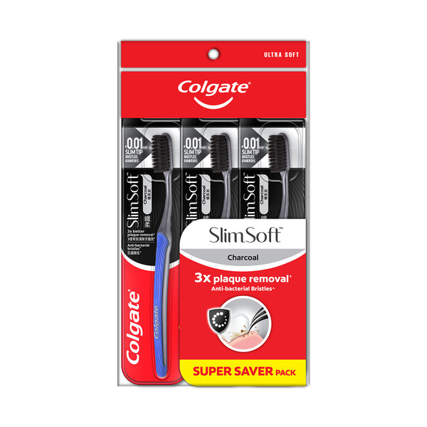 Colgate Slim Soft Charcoal Toothbrush 1pack (highest price)