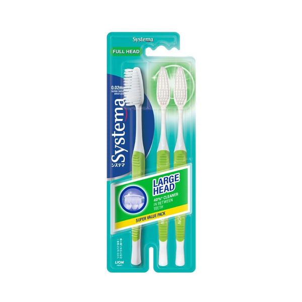 Systema Big Head Toothbrush 3pcs/pack (highest price)