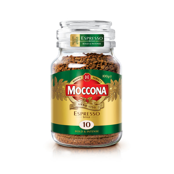 Moccona Espresso Style Intensity 10 Freeze Dried Instant Coffee 100g (highest price)