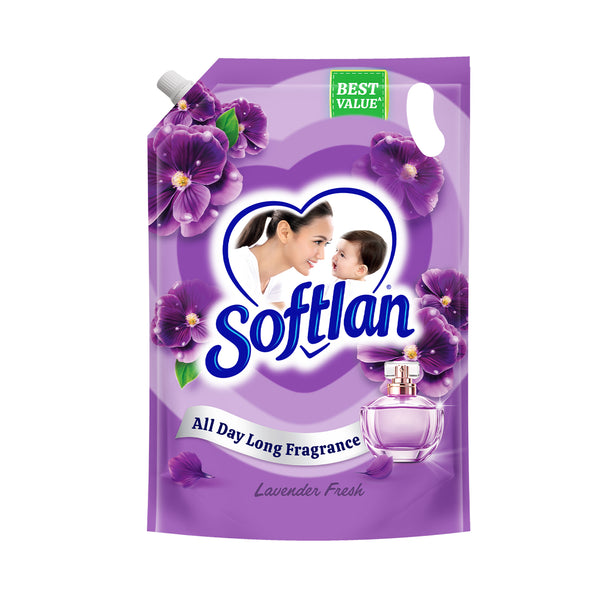 Softlan Lavender Fresh Fabric Softener Refill 1.4L (highest price)
