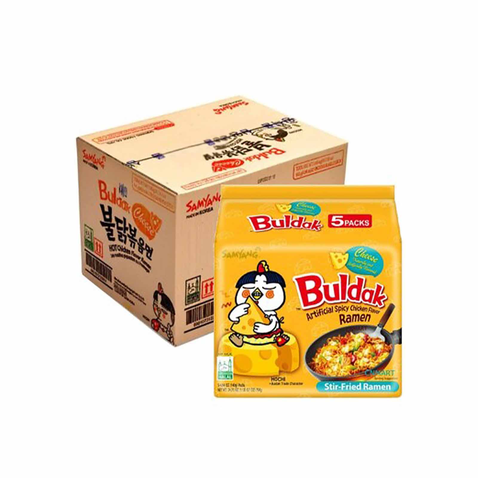 Samyang Hot Chicken Cheese Ramen 140g x 5