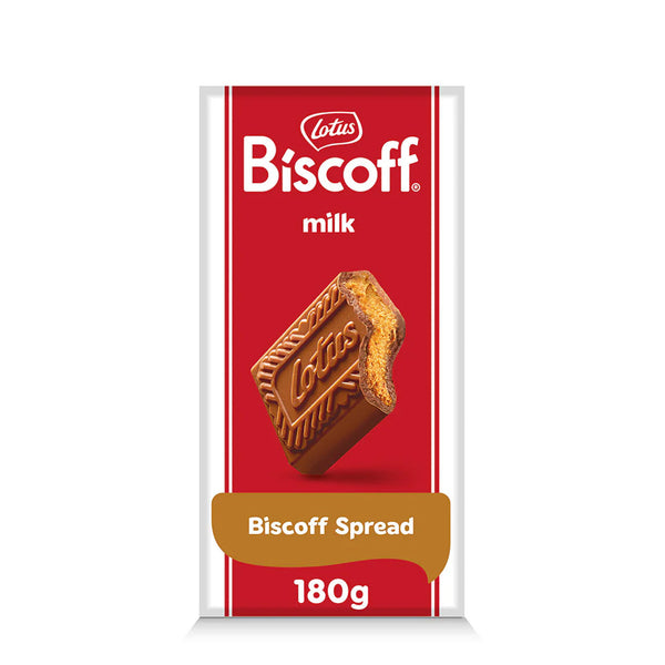 Lotus Biscoff Milk Chocolate With Biscoff Cream 180g