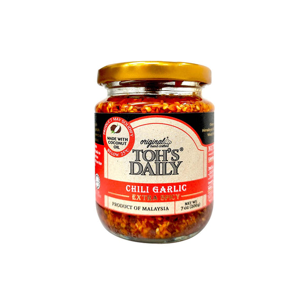 Tohs Daily Extra Spicy Chilli Garlic 200g (highest price)
