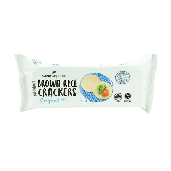 Ceres Organics Brown Rice Cracker 115g