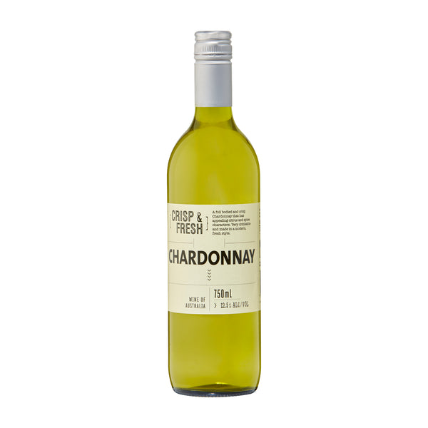 Cleanskin Crisp And Fresh Chardonnay 750ml (highest price)