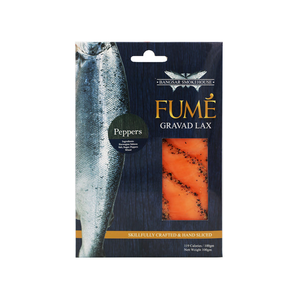 Fume Mixed Pepper Gravlax 100g (highest price)