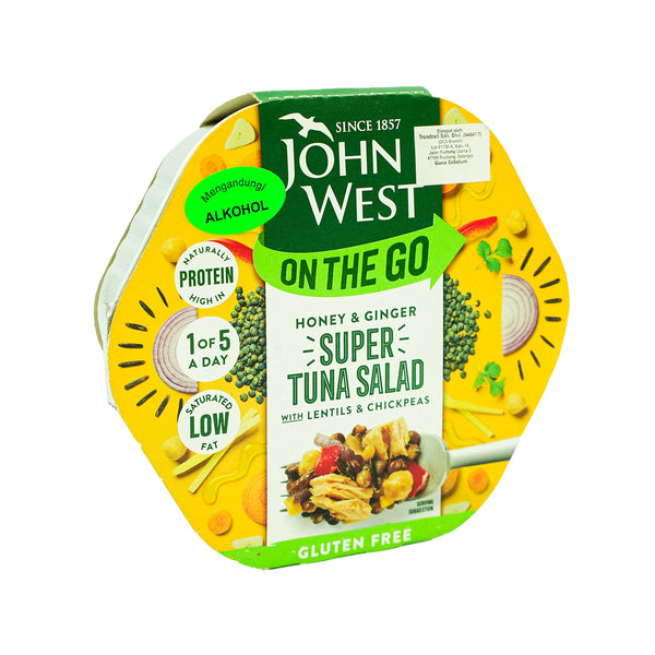 John West On The Go Honey and Ginger Super Tuna Salad 220g