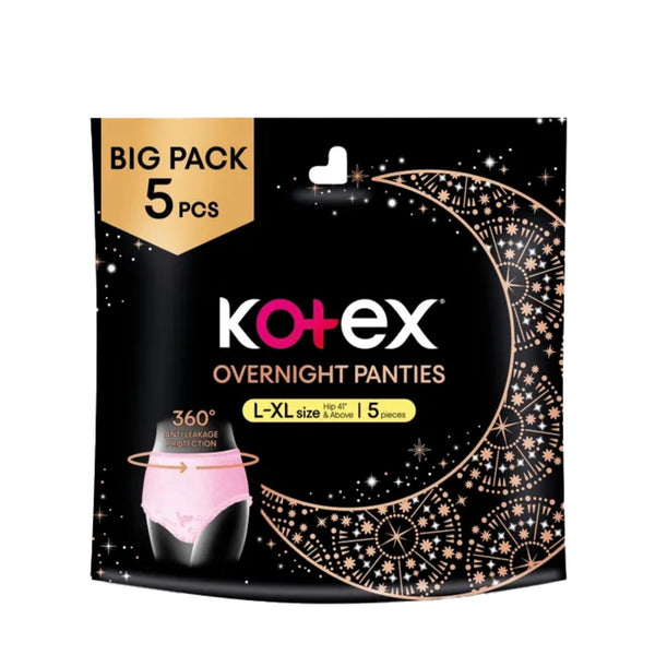 Kotex Overnight Panties L To Xl 5sheets (highest price)