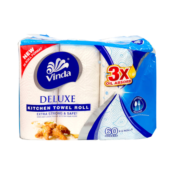 Vinda Deluxe Kitchen Towel 60sheet x 6 (highest price)