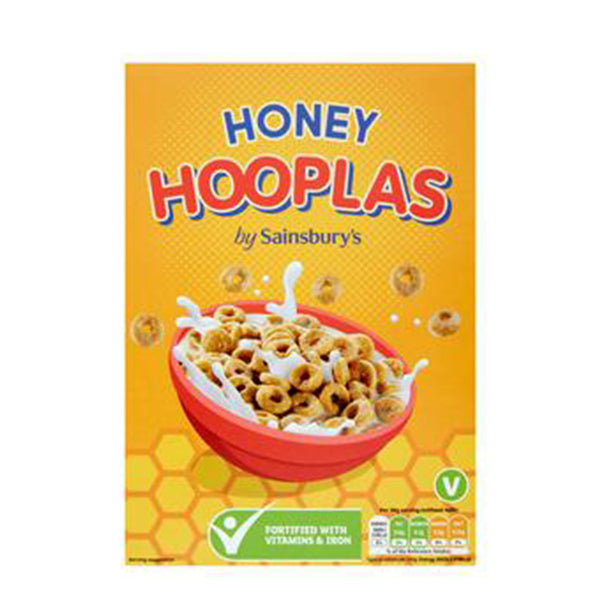 Sainsburys Js Honey Hoops 375g (highest price)