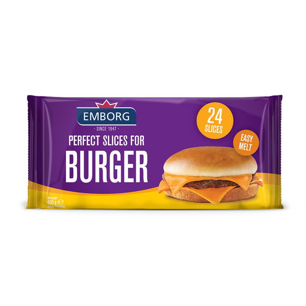Emborg Perfect Burger Slices Cheese 400g (highest price)