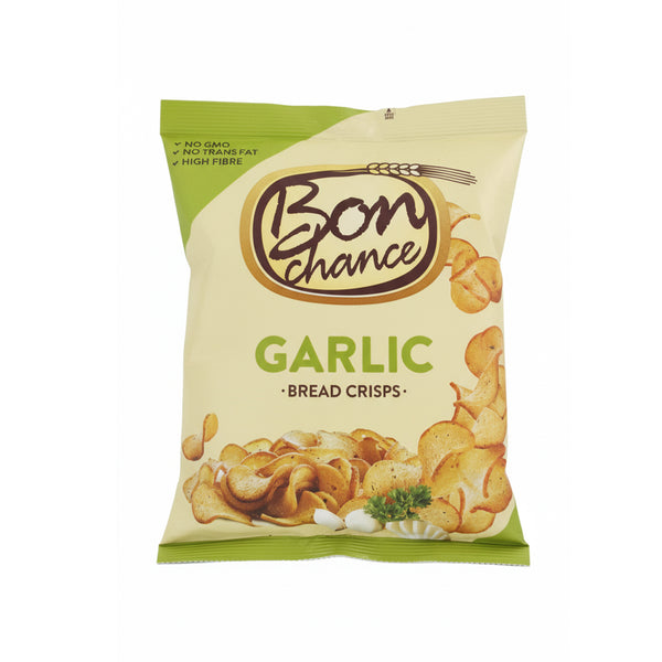 Bon Chance Dark Bread Crisps With Garlic 120g (highest price)