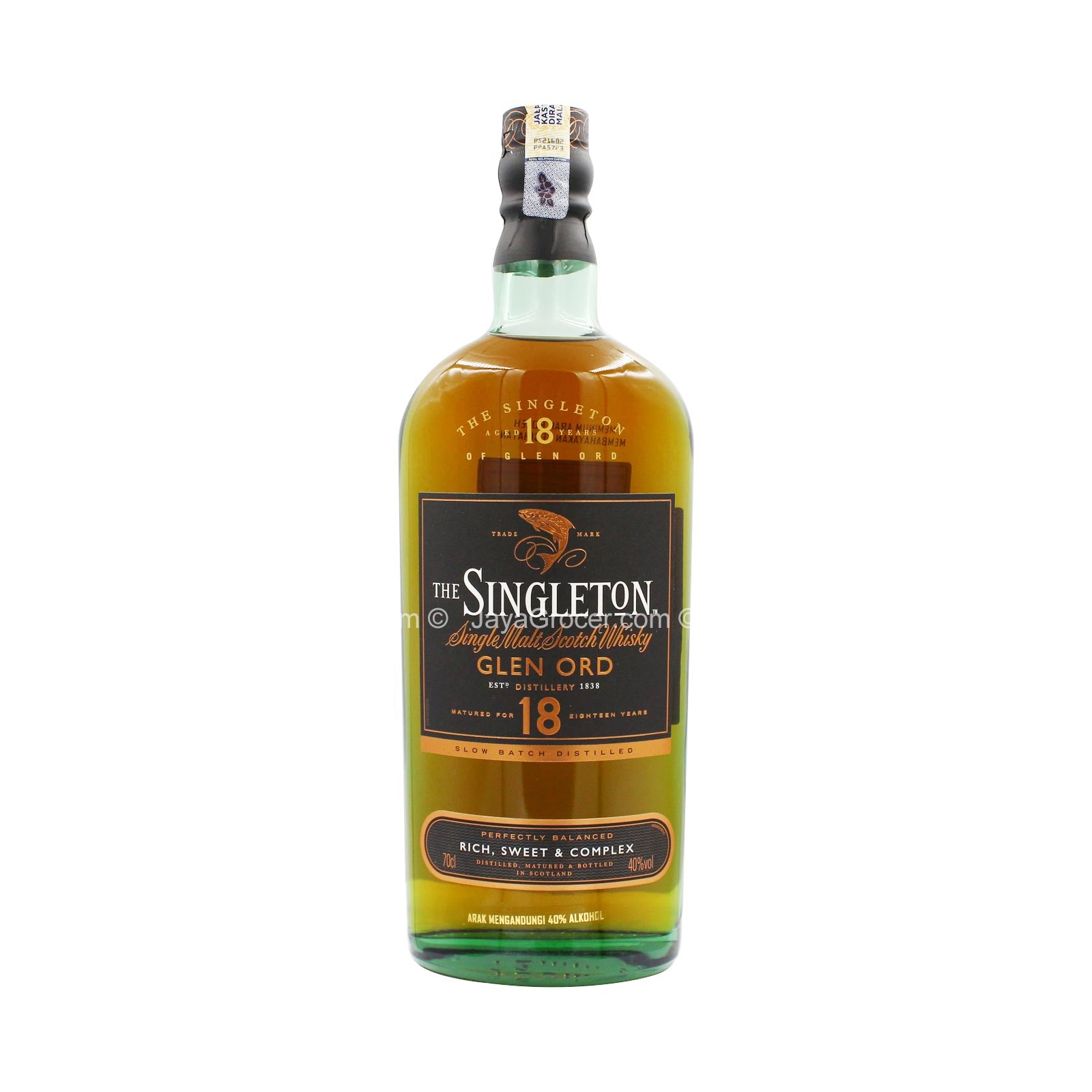 【新品】The Singleton 18 Years Old 700ml Singleton Dufftown 18 Years Sublimely Smooth Speyside Single