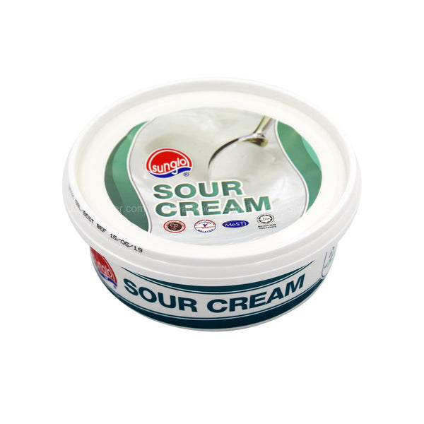Sunglo Natural Sour Cream 210g (highest price)