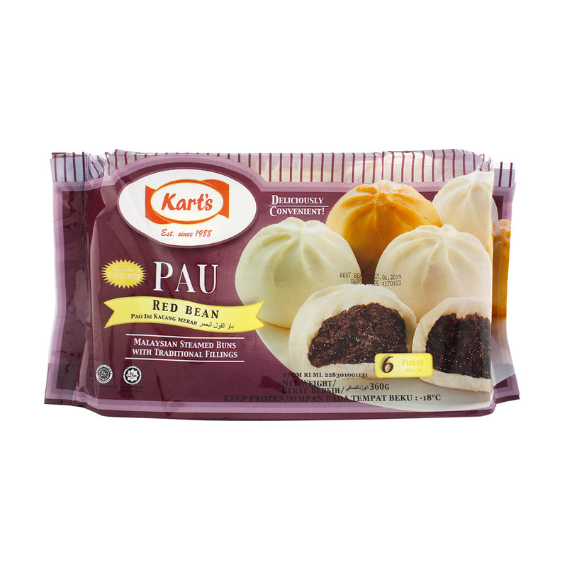 Karts Steam Pau (Red Bean) 300g