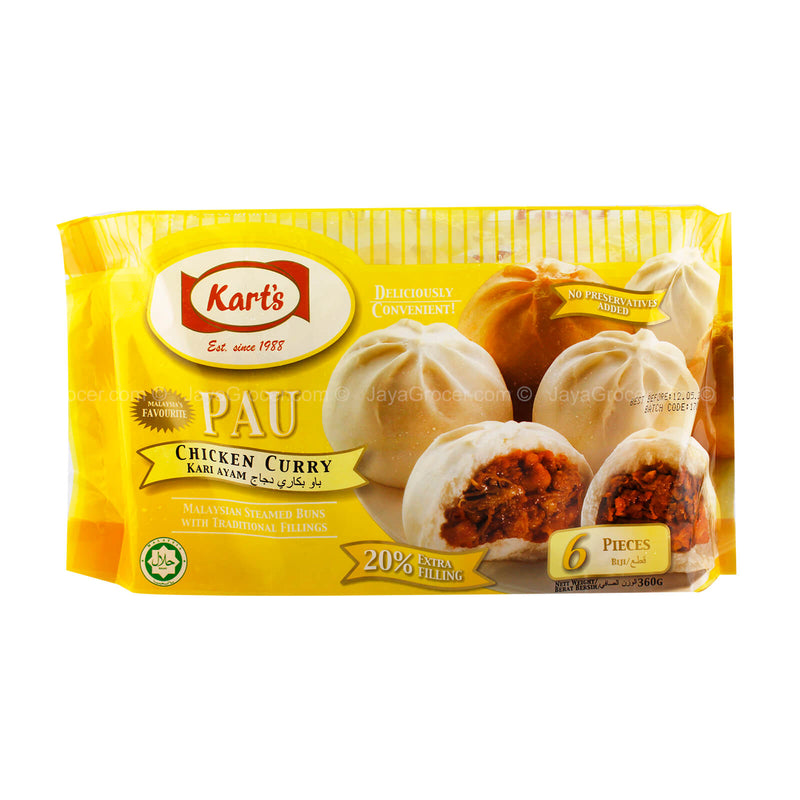 Karts Chicken Curry Steam Pau (Steam Bun) 360g