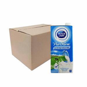 Dutch Lady Low Fat UHT Milk 1L