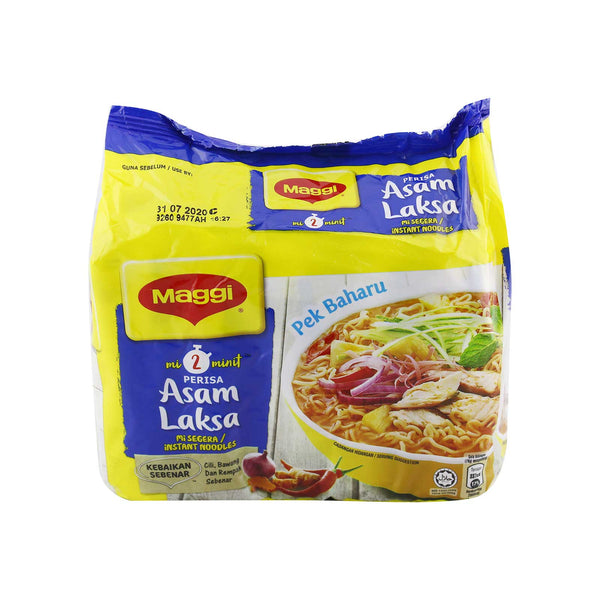 Maggi Mi Asam Laksa Flavour Instant Noodle 78g x 5 (highest price)