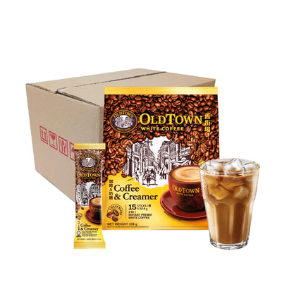 Old Town Coffee & Creamer Instant 2-in-1 Premix White Coffee 22.6g x 15
