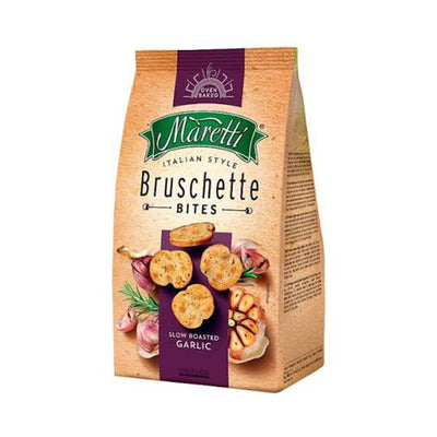 Bruschette Maretti Roasted Garlic Flavour Baked Bread Snack 70g