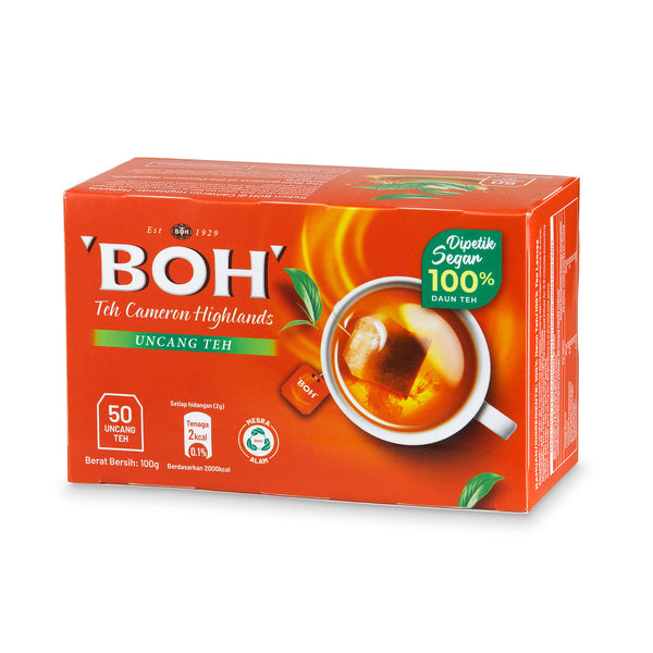 Boh Double Chamber Teabags 50pcs/pack (highest price)