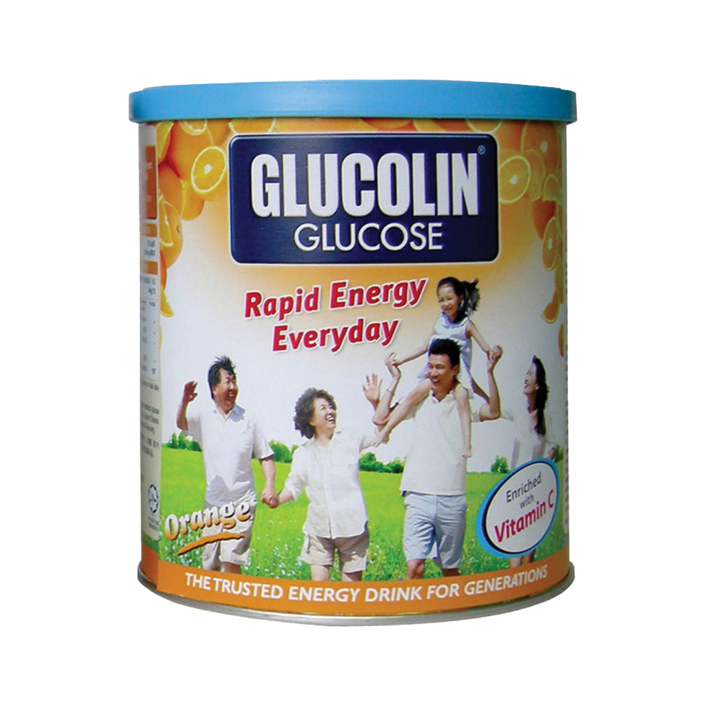 Glucolin Glucose Orange Flavored 420g