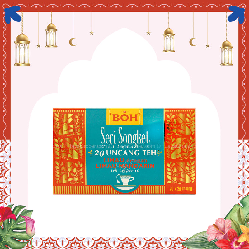 Boh Seri Songket Limau Mandarin Teabag 20pcs/pack