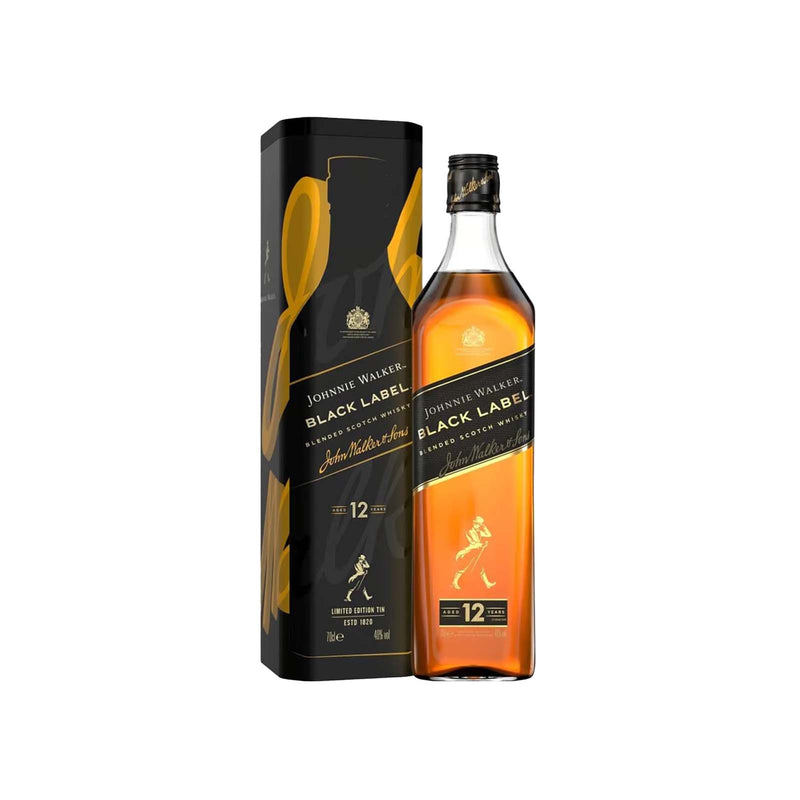 Johnnie Walker Black Label Tin Pack 700ml