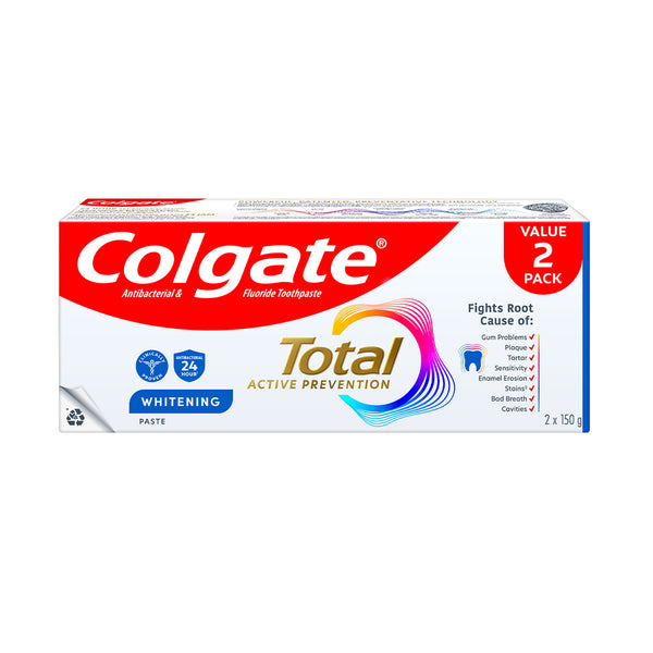 Colgate Total Professional Whitening Toothpaste 150g x 2 (highest price)