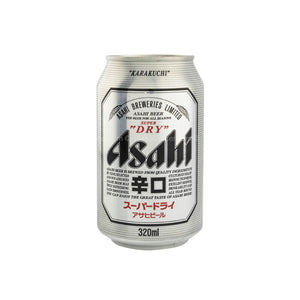 Asahi Super Dry Beer Can 350ml