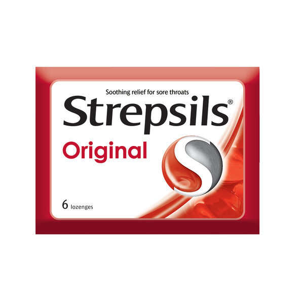 Strepsils Lozenges for Sore Throats Original Regular 24pcs/pack (highest price)