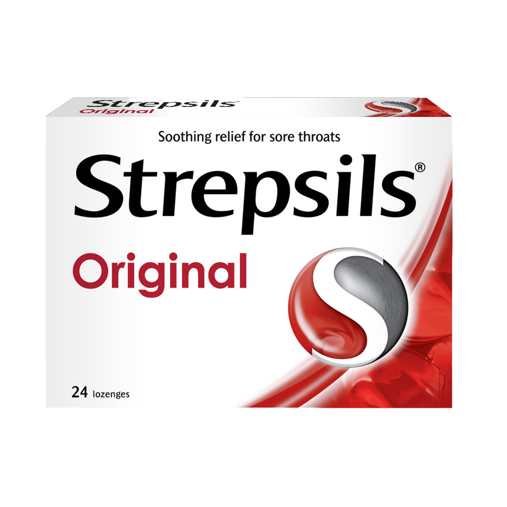 Strepsils Lozenges for Sore Throats Original Regular 6pcs/pack
