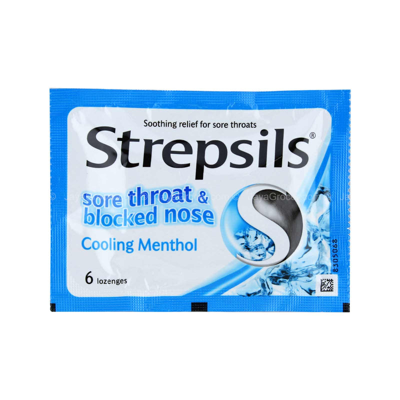 Strepsils Cool Sensation Lozenges 6pcs/pack