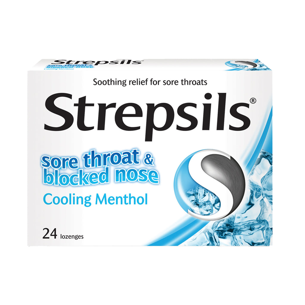 Strepsils Lozenges for Sore Throats Cool 6pcs/pack