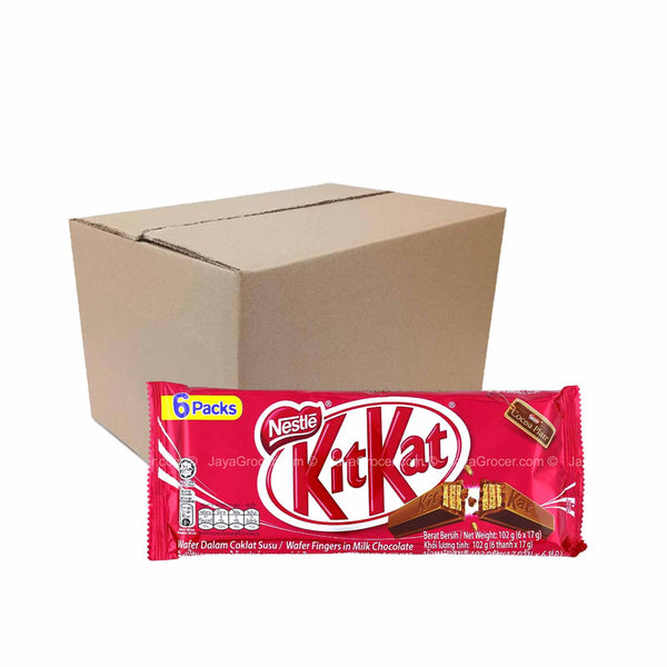 Kit Kat 2 Finger Chocolate Wafer 17g x 6 (highest price)