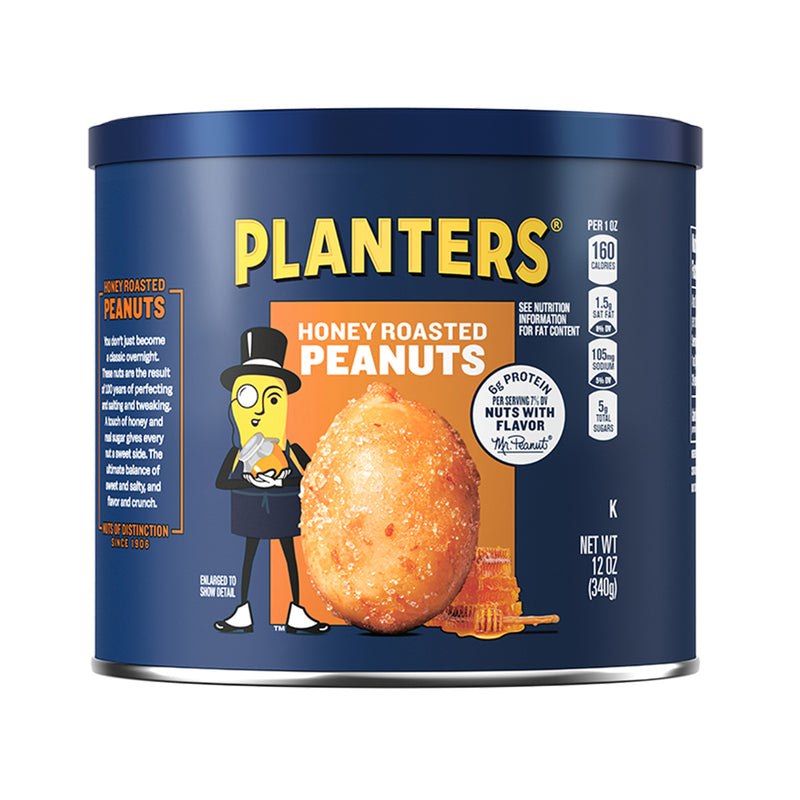 Planters Honey Roasted Peanuts 340g